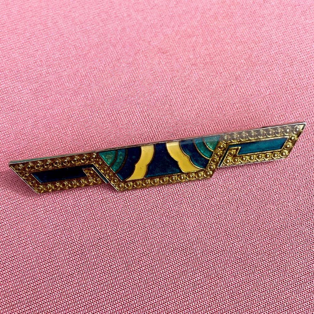 Vintage | Pierre Bex enamel pin brooch